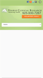 Mobile Screenshot of diabloclinical.com